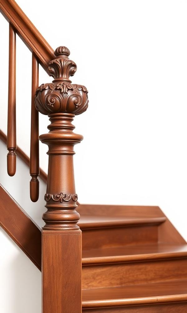 Crowned Newel Cap